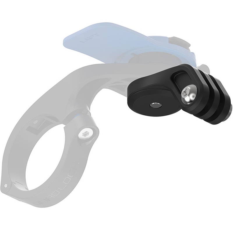 Adapter do kamery sportowej/lampy Quad Lock® w kolorze czarnym