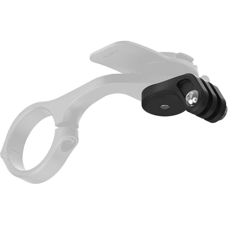 Adapter do kamery sportowej/lampy Quad Lock® w kolorze czarnym