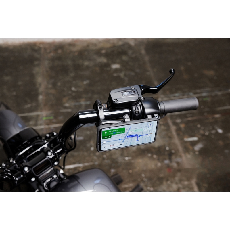 Uchwyt na telefon Quad Lock® PRO na kierownicę, duży, czarny