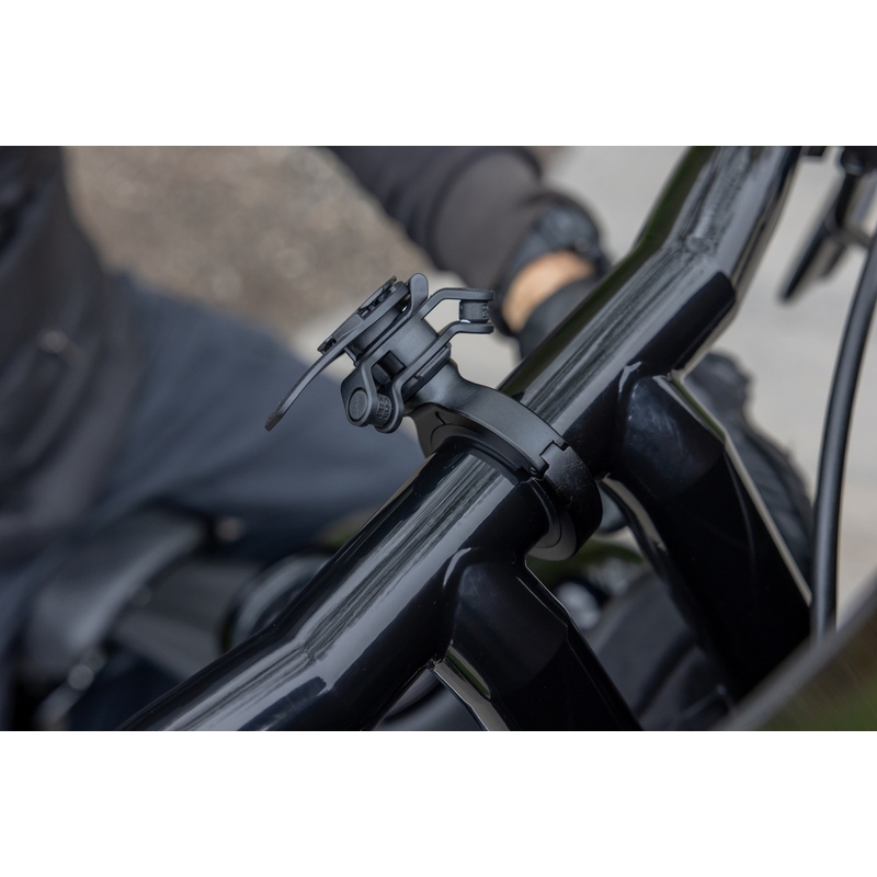 Uchwyt na telefon Quad Lock® PRO na kierownicę, duży, czarny