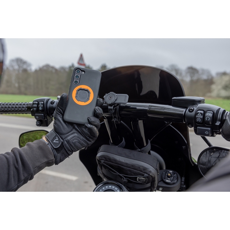 Uchwyt na telefon Quad Lock® PRO na kierownicę, duży, czarny