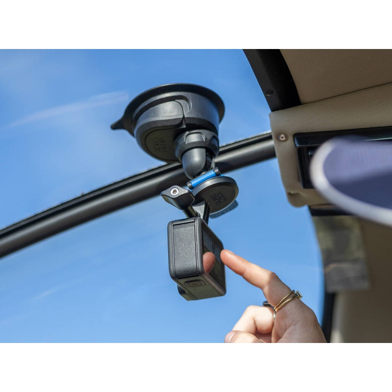 Adapter do kamery sportowej Quad Lock® – standardowy Go Pro, czarny