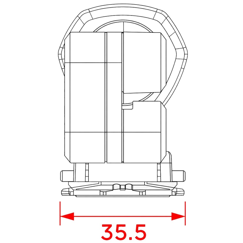 Statyw Quad Lock® czarny