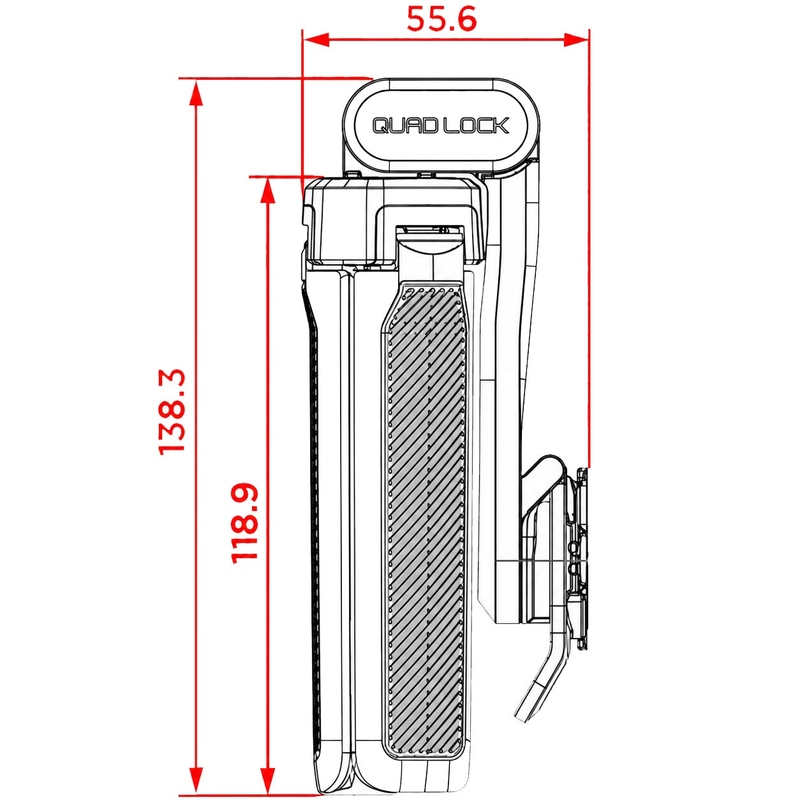 Statyw Quad Lock® czarny