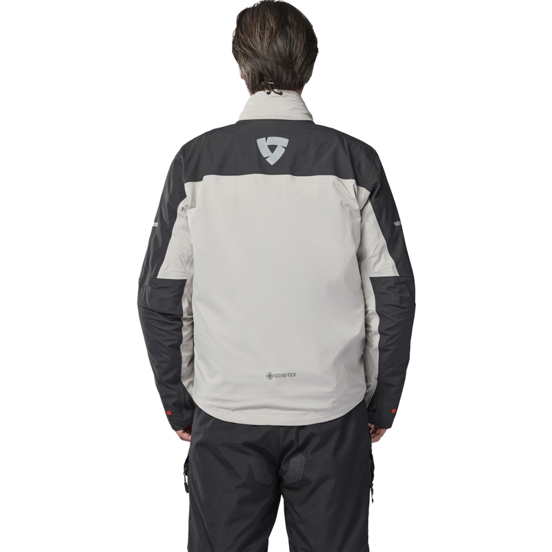 Kurtka motocyklowa Revit Defender 4 GTX czarno-musztardowo-żółta