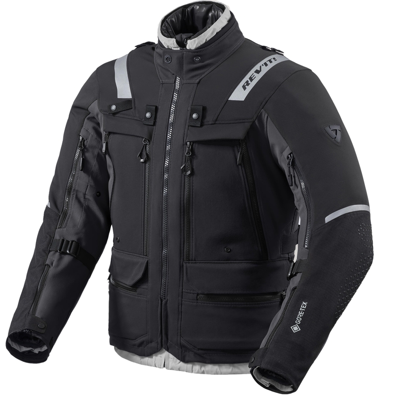 Kurtka motocyklowa Revit Defender 4 GTX czarna
