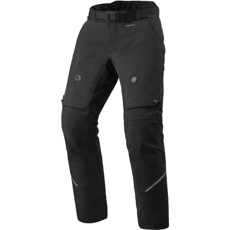 Spodnie motocyklowe Revit Fractal H2O czarne