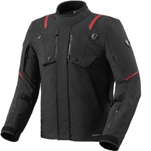 Kurtka motocyklowa Revit Fractal H2O w kolorze czarnym