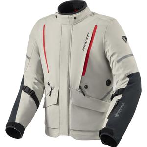 Kurtka motocyklowa Revit Vertical 2 GTX szaro-czerwona