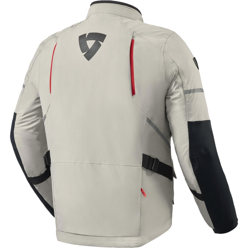 Kurtka motocyklowa Revit Vertical 2 GTX szaro-czerwona