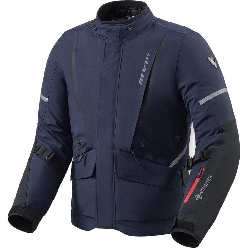 Kurtka motocyklowa Revit Vertical 2 GTX granatowo-czarna