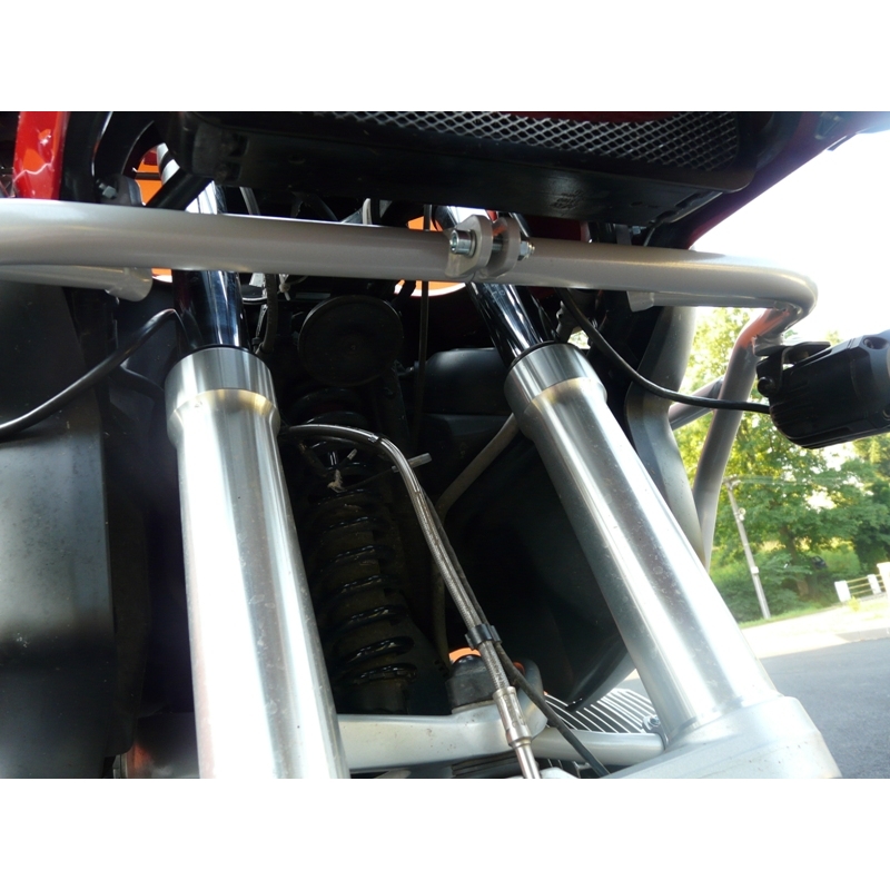 Engine guards RDMOTO silver upper