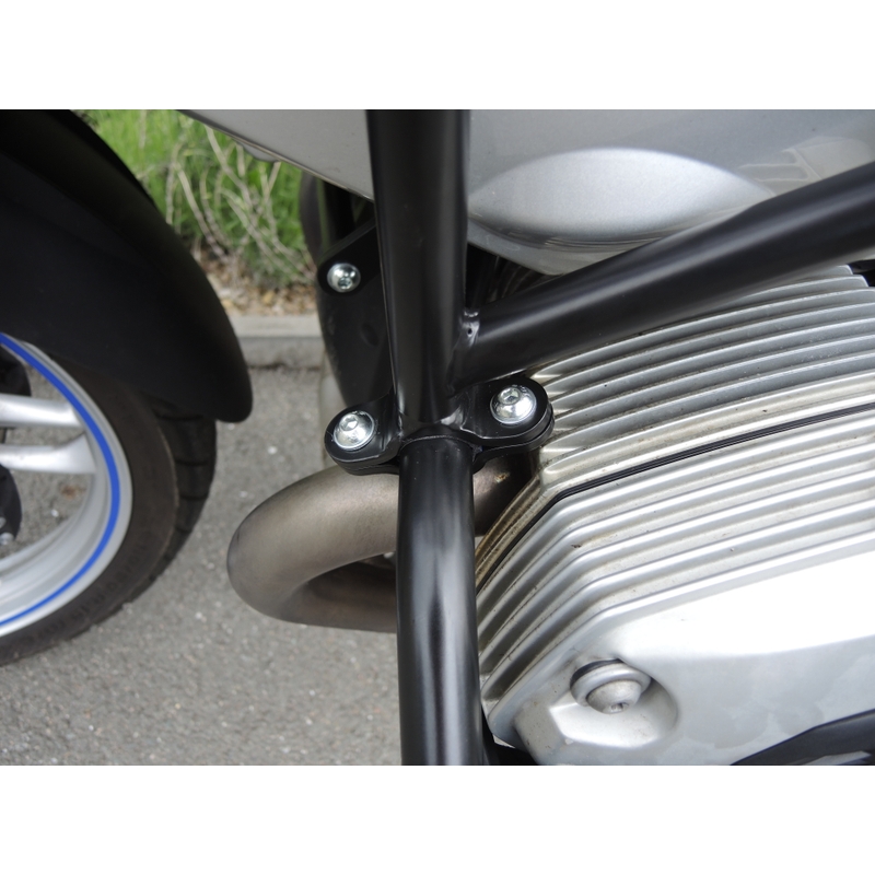 Engine guards RDMOTO black upper + lower for BMW R 1200 GS 2004-2007