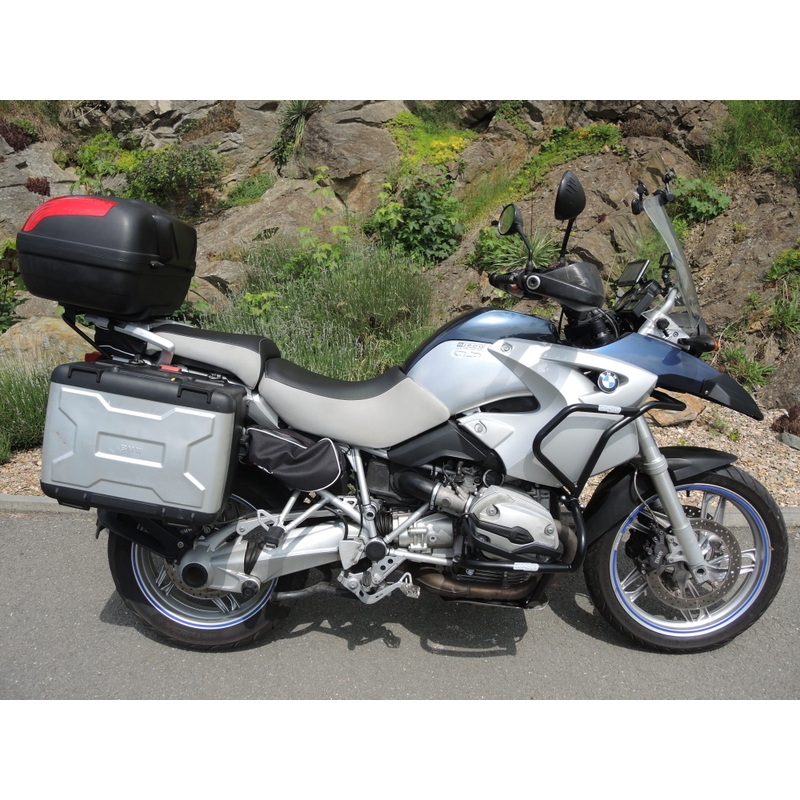 Engine guards RDMOTO black upper + lower for BMW R 1200 GS 2004-2007