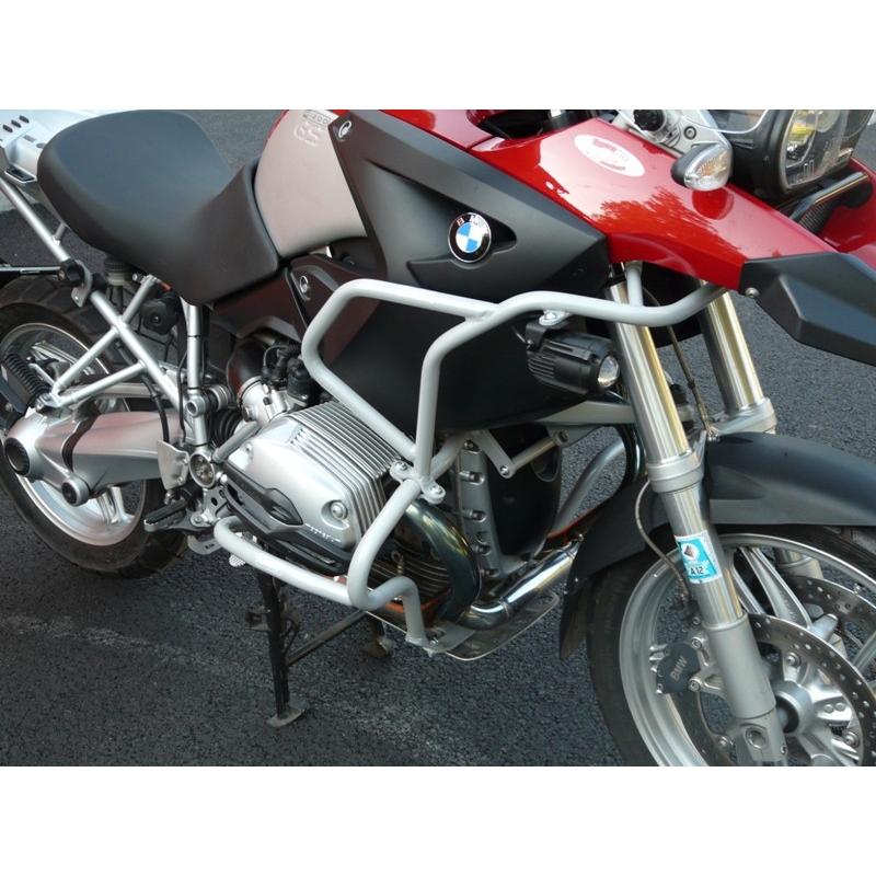 Engine guards RDMOTO silver upper + lower