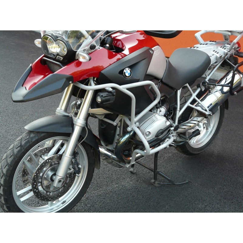 Engine guards RDMOTO silver upper + lower