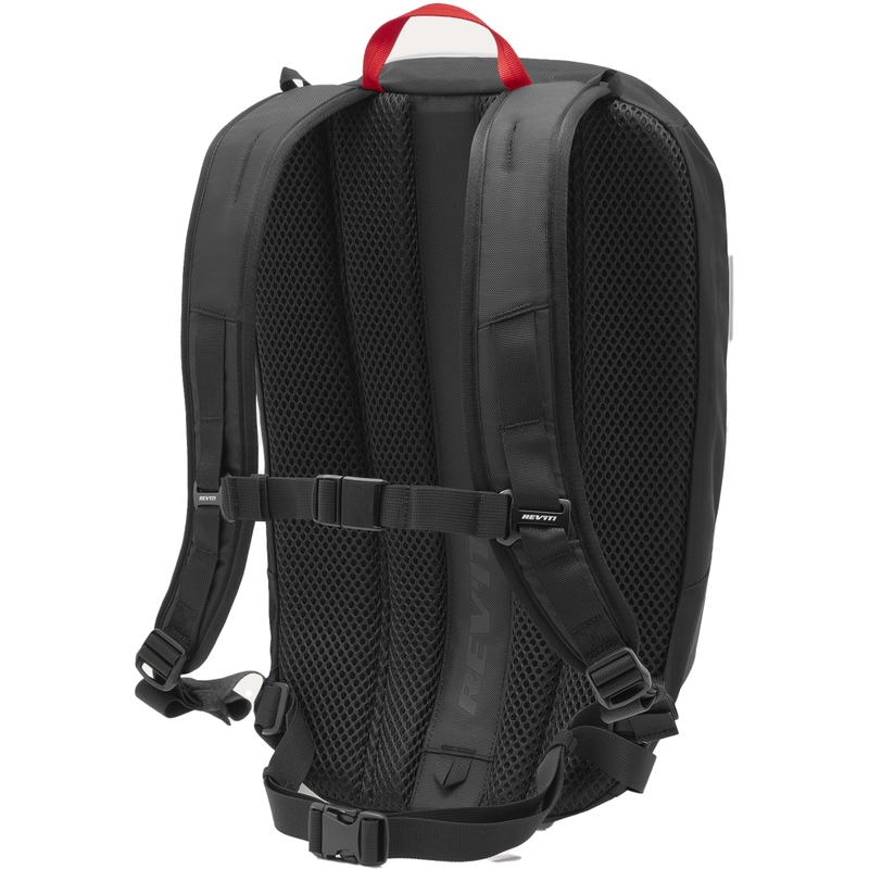 Plecak motocyklowy Revit Traject czarno-czerwony 18 l