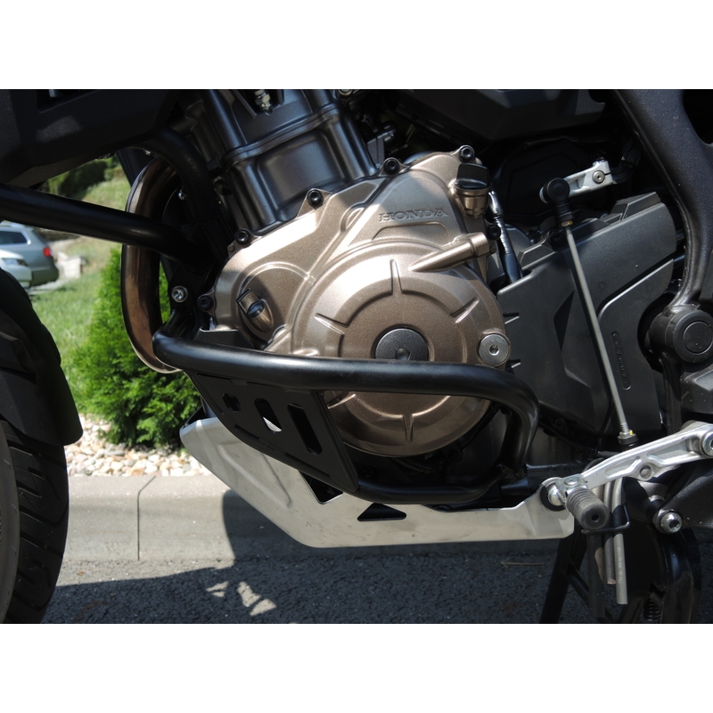 Engine guards RDMOTO matt black upper + lower for HONDA CRF 1000 L Africa Twin 2016-2019