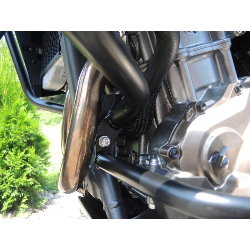 Engine guards RDMOTO matt black upper + lower for HONDA CRF 1000 L Africa Twin 2016-2019