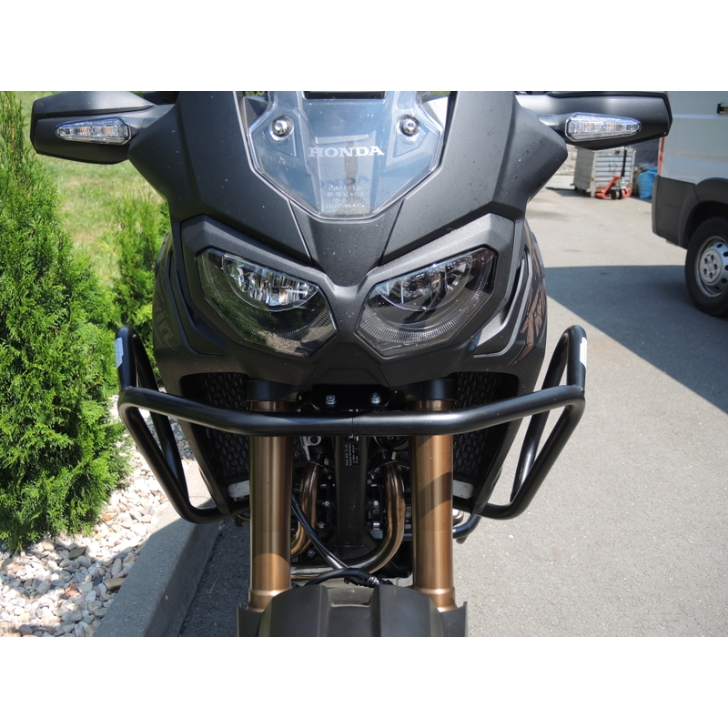 Engine guards RDMOTO matt black upper + lower for HONDA CRF 1000 L Africa Twin 2016-2019