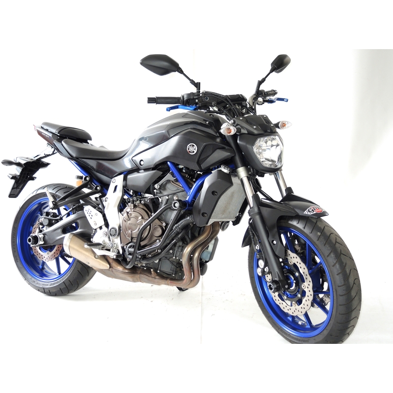 Engine guards RDMOTO matt black for YAMAHA MT-07 700 2014-2023, YAMAHA XSR 700 2014-2023