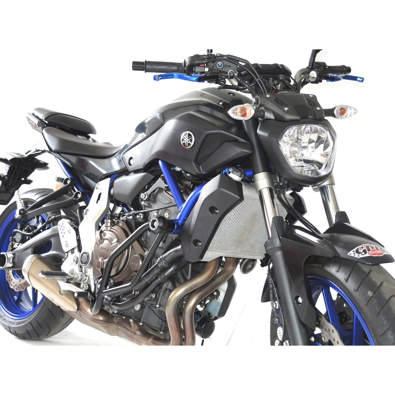 Engine guards RDMOTO matt black for YAMAHA MT-07 700 2014-2023, YAMAHA XSR 700 2014-2023