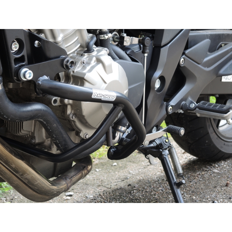 Engine guards RDMOTO matt black lower