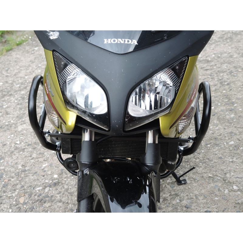 Engine guards RDMOTO matt black upper + lower for HONDA CBF 600 / S 2008-2012