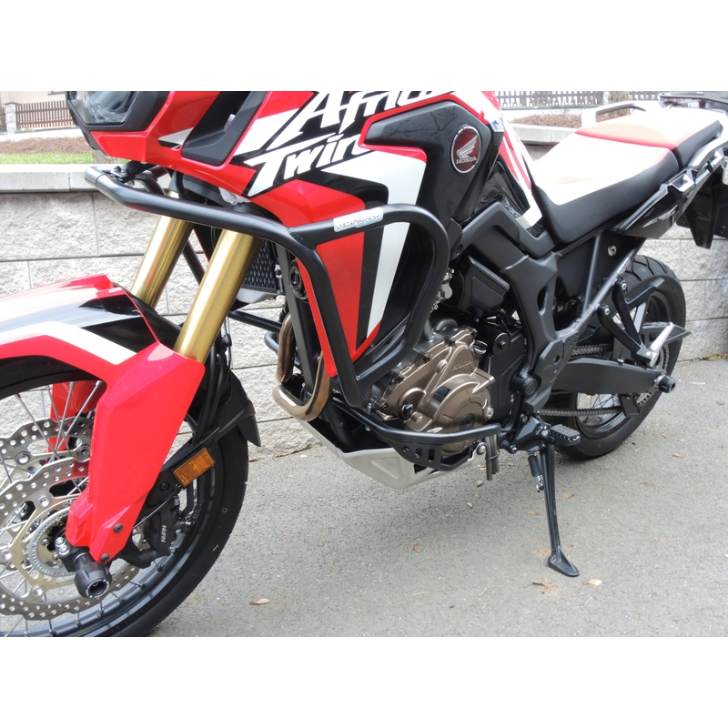 Engine guards RDMOTO black upper + lower for HONDA CRF 1000 L Africa Twin 2016-2018