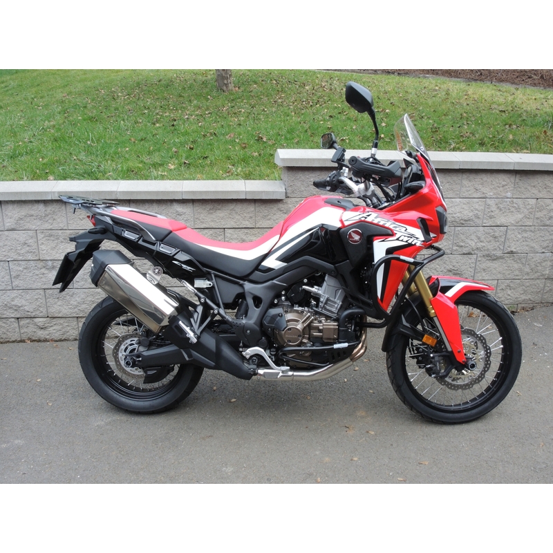 Engine guards RDMOTO black upper + lower for HONDA CRF 1000 L Africa Twin 2016-2018