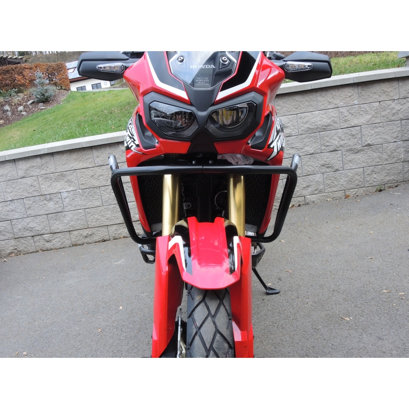Engine guards RDMOTO black upper + lower for HONDA CRF 1000 L Africa Twin 2016-2018