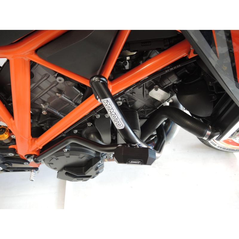 Engine guards RDMOTO matt black wyprzedaż