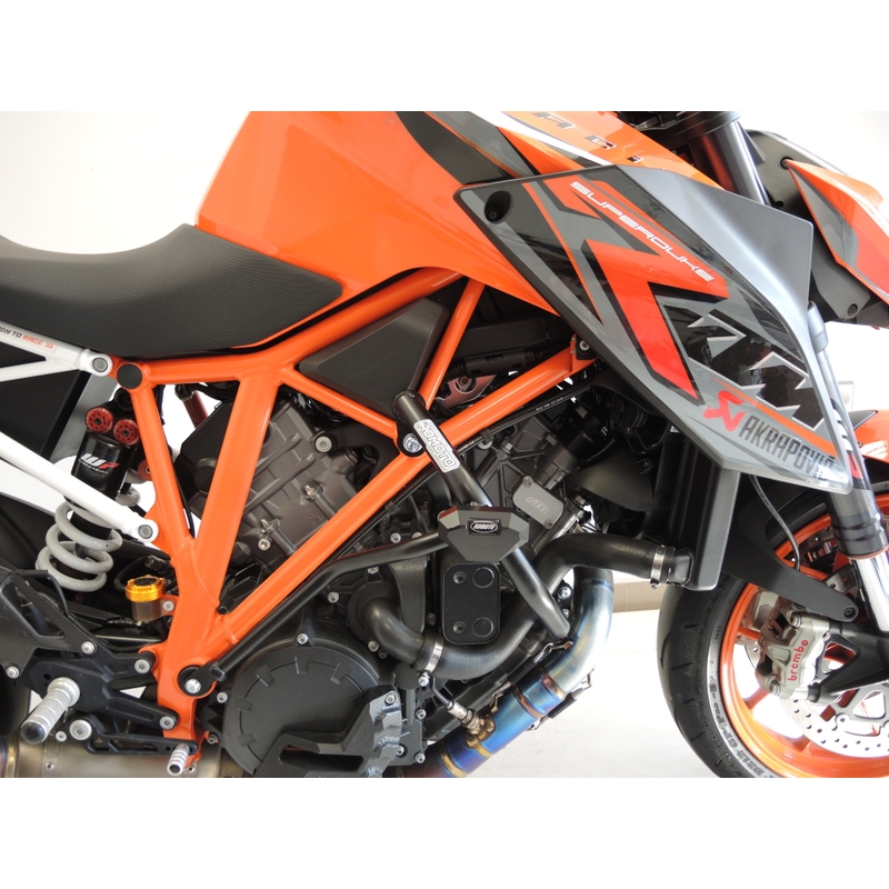 Engine guards RDMOTO matt black wyprzedaż