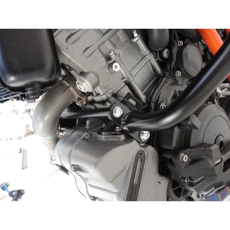 Engine guards RDMOTO matt black wyprzedaż