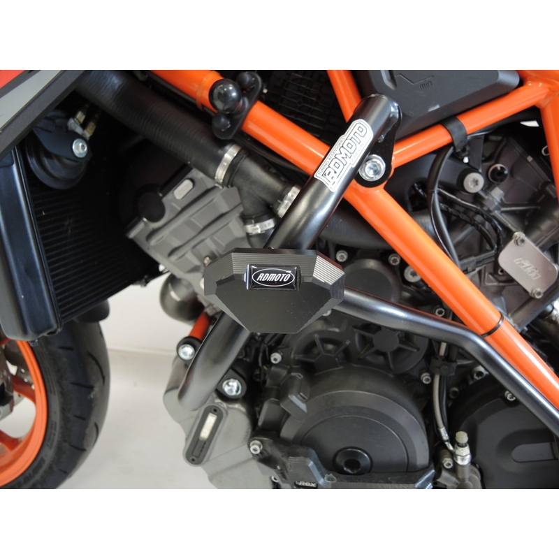 Engine guards RDMOTO matt black wyprzedaż