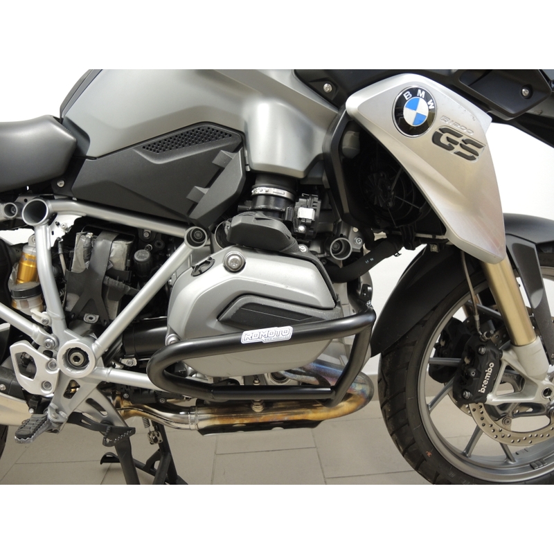 Engine guards RDMOTO matt black lower