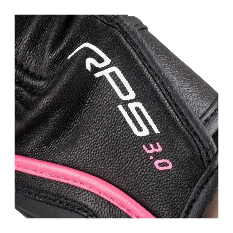 Rękawice motocyklowe damskie Oxford RP-5 3.0 czarno-biało-różowe