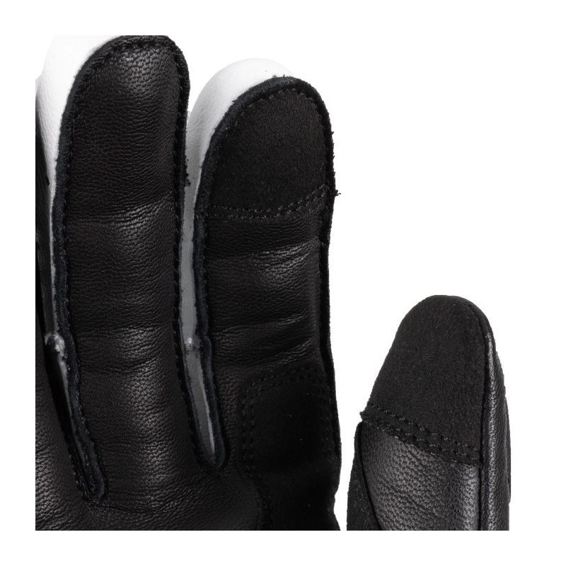 Rękawice motocyklowe damskie Oxford RP-5 3.0 czarno-biało-różowe