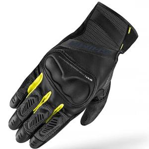 Rękawiczki motocyklowe Shima Hero w kolorze czarno-fluo żółtym