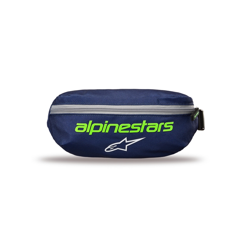 Torba biodrowa Alpinestars Only Linear 2L niebiesko-zielona