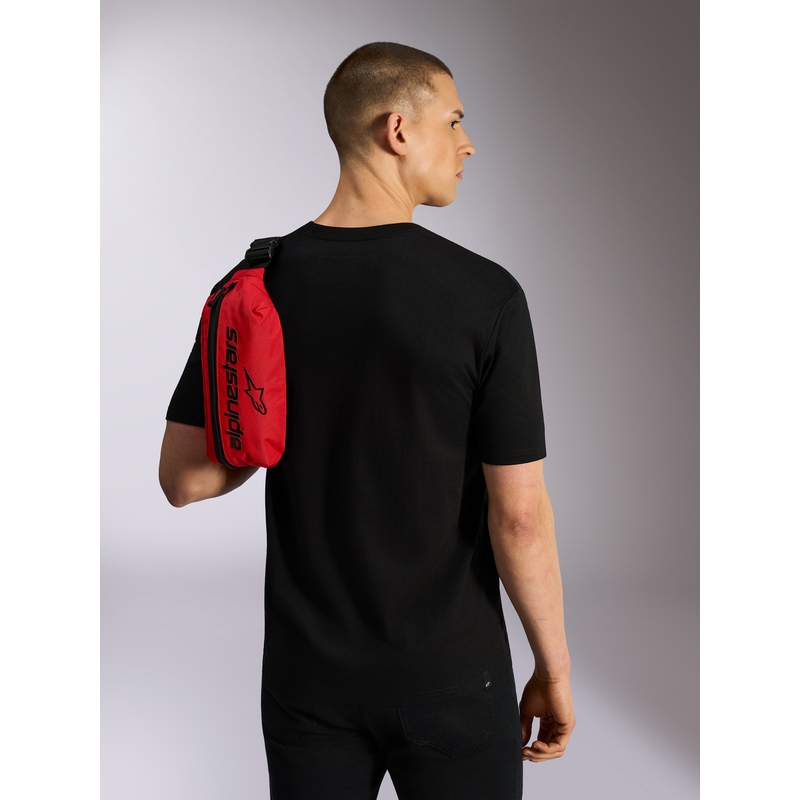 Saszetka biodrowa Alpinestars Only Linear 2L czerwono-czarna