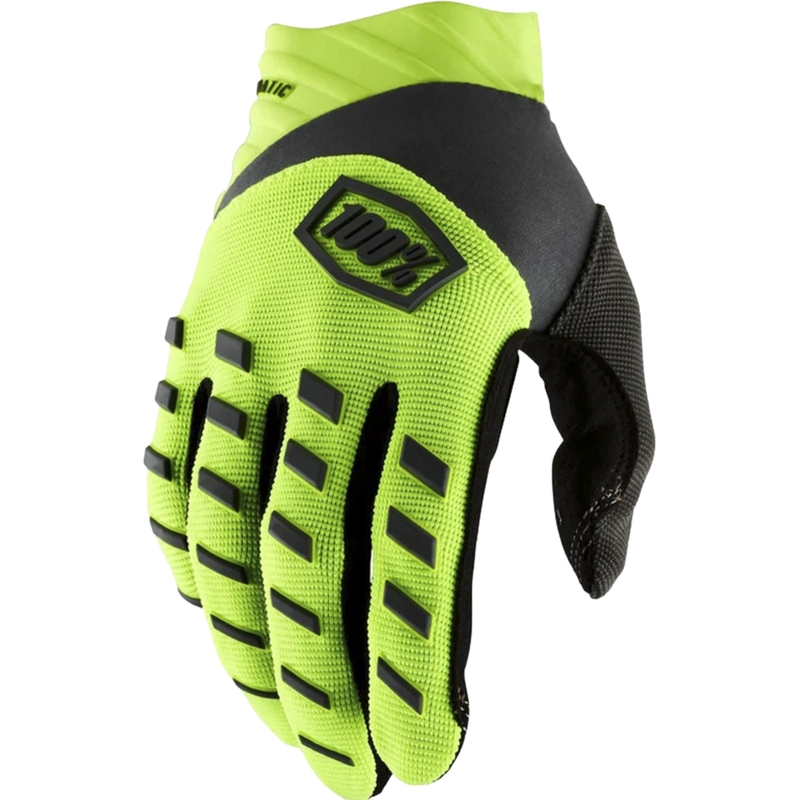 Rękawice motocrossowe dziecięce 100% Airmatic żółto-czarne