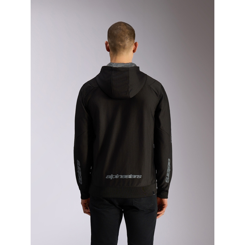 Bluza z kapturem Alpinestars Sessions 3 czarno-szara