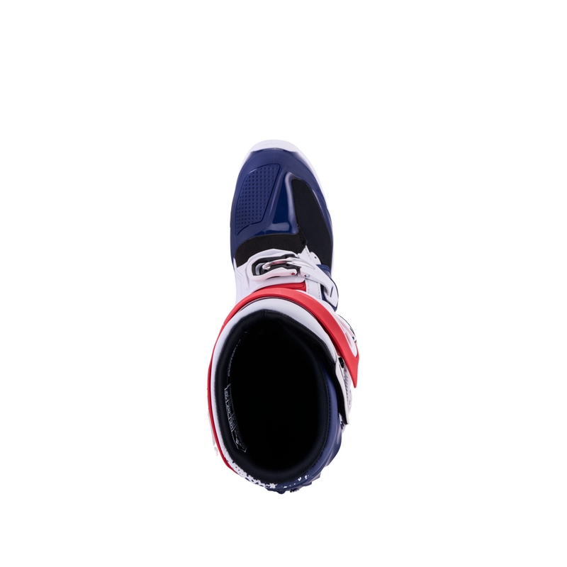 Buty motocrossowe Alpinestars TECH 7 UNITY czerwono-biało-niebieskie
