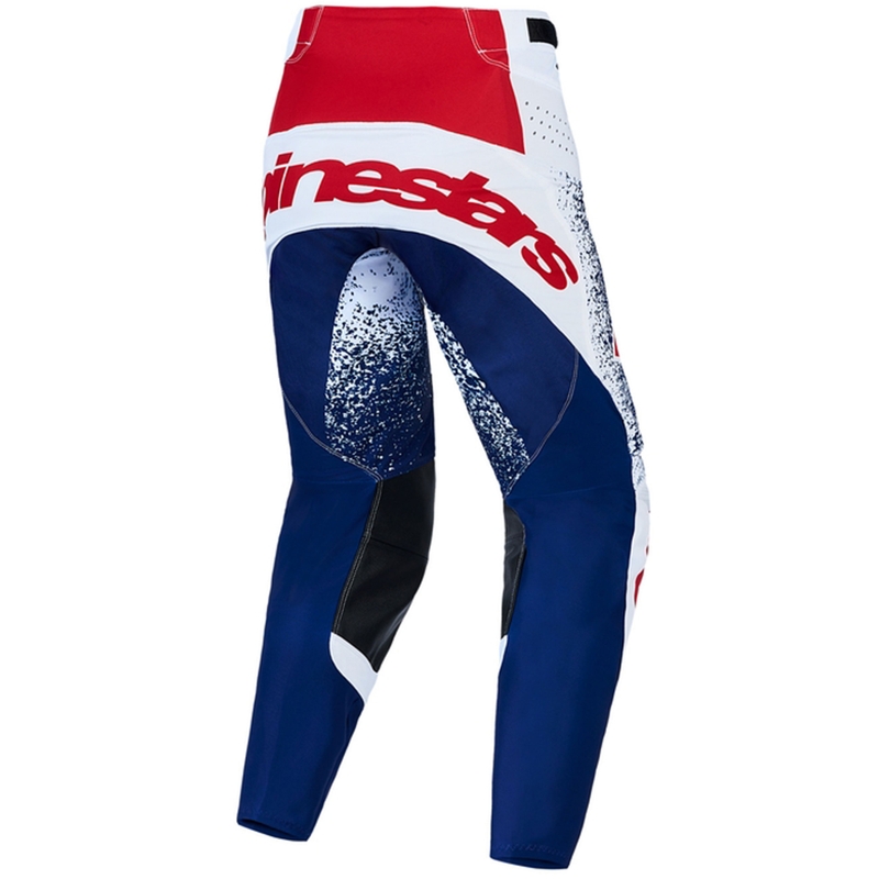 Spodnie motocrossowe Alpinestars Techstar Limited Edition Unity w kolorze czerwono-biało-niebieskim