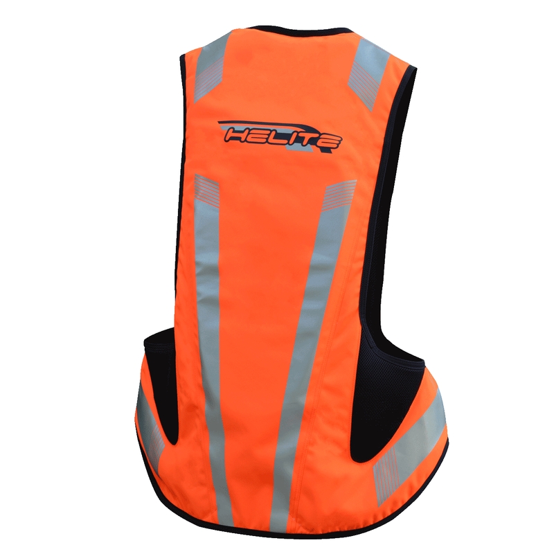 Kamizelka z poduszką powietrzną HELITE Turtle 2 fluo pomarańczowa