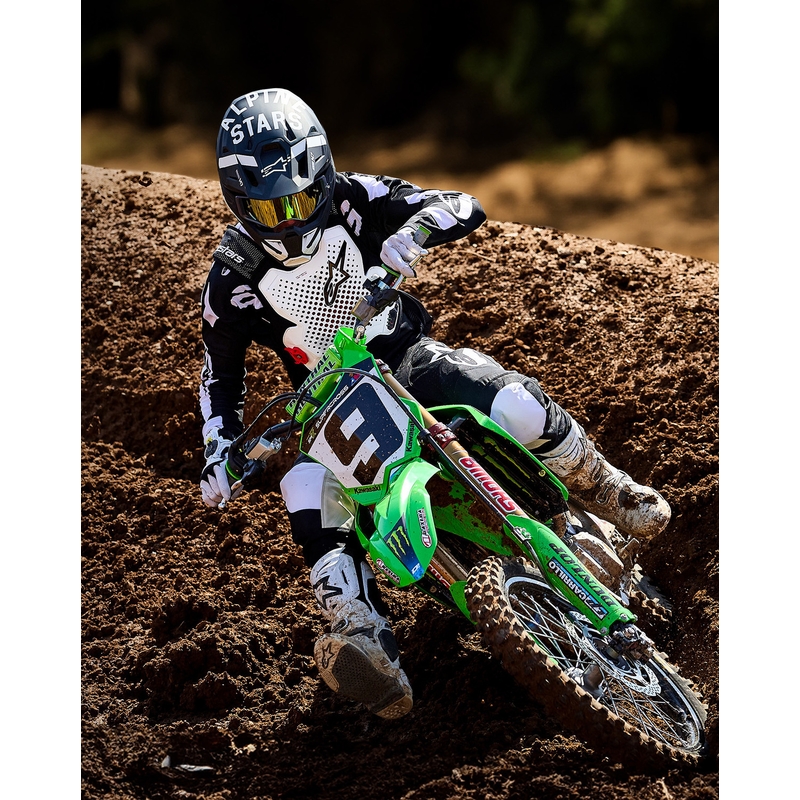 Kamizelka z poduszką powietrzną Alpinestars TECH-AIR®MX Plasma w kolorze biało-czarno-czerwonym