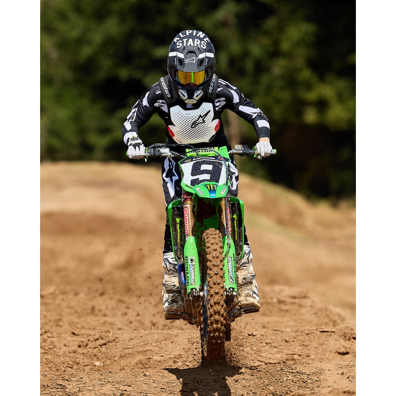 Kamizelka z poduszką powietrzną Alpinestars TECH-AIR®MX Plasma w kolorze biało-czarno-czerwonym