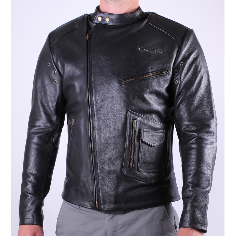 Kurtka motocyklowa RSA Chic czarna outlet wyprzedaż