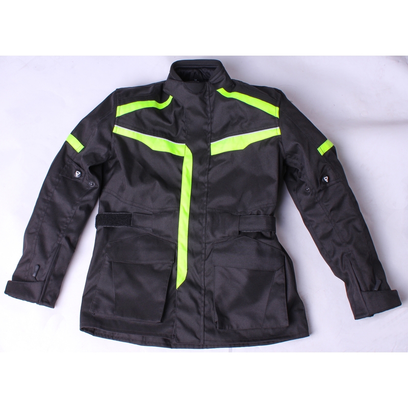 Dziecięca kurtka motocyklowa Street Racer Kid czarno-fluo żółta wyprzedaż